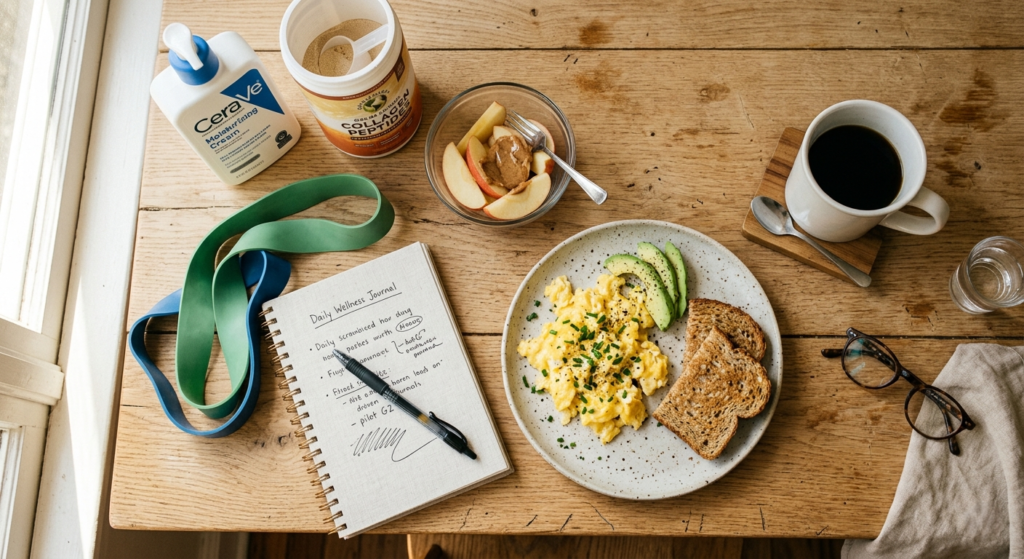 what i eat in a day wellness blogger realistic 1