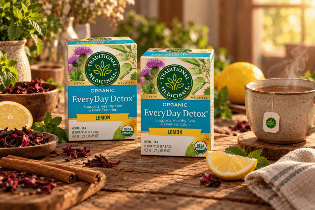 Traditional Medicinals EveryDay Detox Lemon