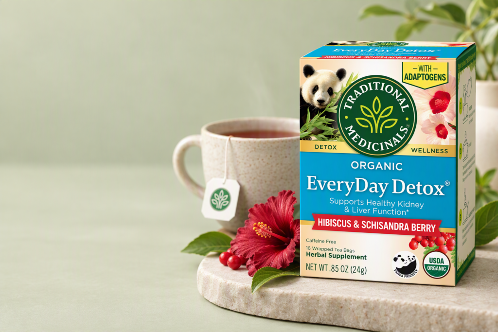 Traditional Medicinals EveryDay Detox Hibiscus & Schisandra Berry