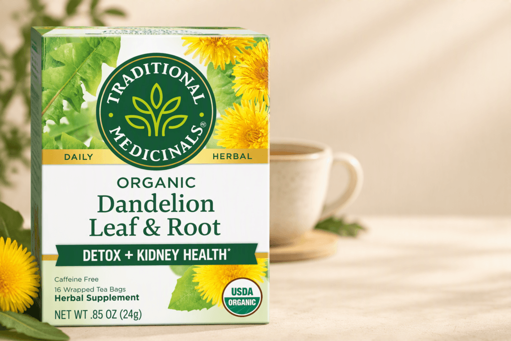 Traditional Medicinals Dandelion Leaf & Root Tea